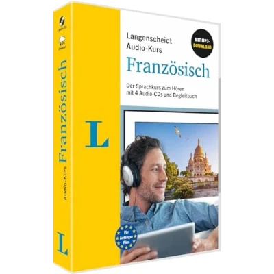 Abbildung von Langenscheidt Audio Kurs Französisch: Der Sprachkurs zum Hören mit 4 CDs und Begleitbuch