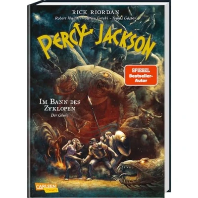 Abbildung von Percy Jackson (Comic) 2: Im Bann des Zyklopen: Der Kinderbuch Klassiker als Comic Adaption für Jungen und Mädchen ab 12 Jahre über griechische Götter Titanen (2)