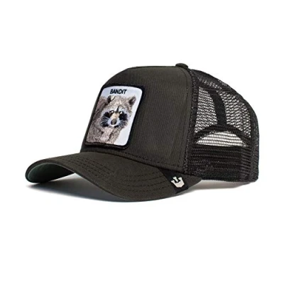 Abbildung von Goorin Bros. Herren The Farm Mesh Cap für Damen Baseballkappe, Trucker Bandit, Schwarz, 27769, Einheitsgröße
