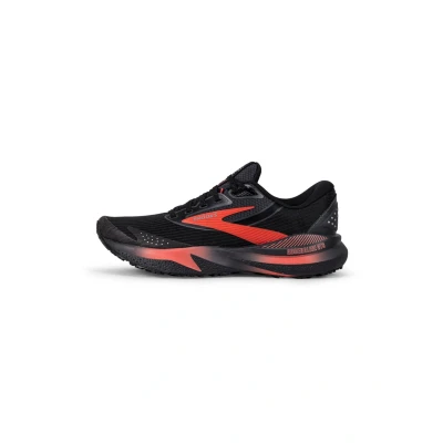 Abbildung von Brooks GTS 24 Weatherized Laufschuh Straße, Damen, Größe: 38.5, Black ebony hot coral Schuhe
