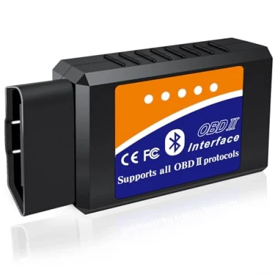 Abbildung von OBD2 Bluetooth Diagnosegerät Scanner Code Leser für Android Windows, Auto OBD Adapter Alle OBDII Protokoll Fahrzeuge