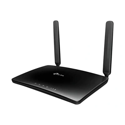 Abbildung von TP Link Archer MR400 AC1200 Dualband 4G LTE WLAN Router (150 Mbit/s im Download, simultanes Dualband, 300 Mbit/s(2,4GHz) + 867 Mbit/s(5GHz), frei konfigurierbarer LAN/WAN Port) schwarz
