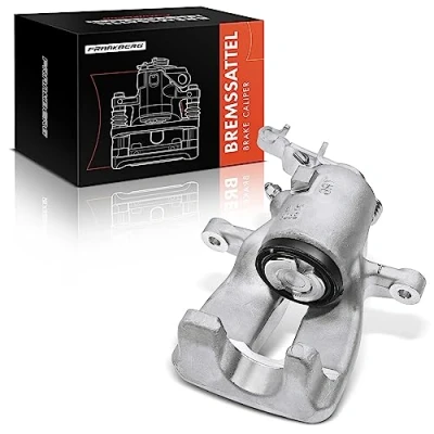 Abbildung von Frankberg Bremssattel Bremszange Hinterachse Rechts Kompatibel mit A3 8P1 8PA 1.8L 3.2L 2003 2013 Golf V 1K1 1K5 1.4L 2.0L 2009 VI 5K1 AJ5 T.o.u.r.a.n 1T1 1T2 Replace# 1J0615424C