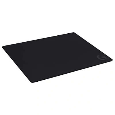 Abbildung von Logitech G G740 Großes 5 mm dickes Gaming Mauspad, optimiert für Sensoren, mäßige Oberflächenreibung, rutschfeste Mausmatte, Mac und PC Zubehör, 460 x 400