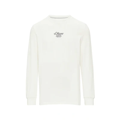 Abbildung von s.Oliver Langarmshirt mit Logo Stitching