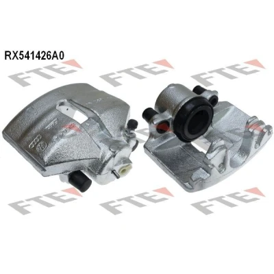 Abbildung von FTE 9291592 Bremssattel grau Gusseisen Vorderachse rechts ohne Halter VOLKSWAGEN: Golf 5, Passat B6 Variant, B7 SKODA: Octavia 2 Combi