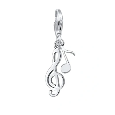 Abbildung von Elli CLEF Music Charm, Damen, Größe: One Size, Silber