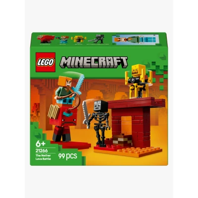 Abbildung von LEGO Minecraft 21266 Das Lava Duell im Nether