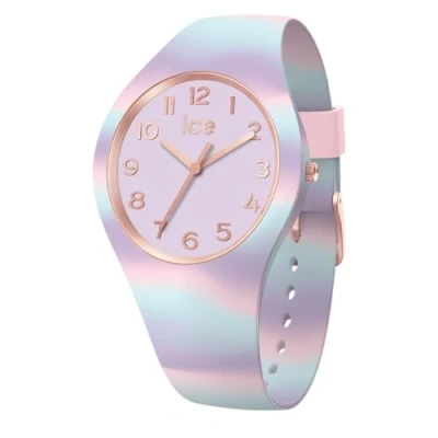 Abbildung von Ice WATCH tie and dye Sweet Lilac Rosa Damenuhr mit Plastikarmband 022601 (Small)
