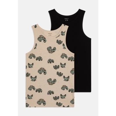 Abbildung von Name it Nkmtank Monster Truck 2 PACK Unterhemd/shirt für Kinder, Größe: 92, Peyote