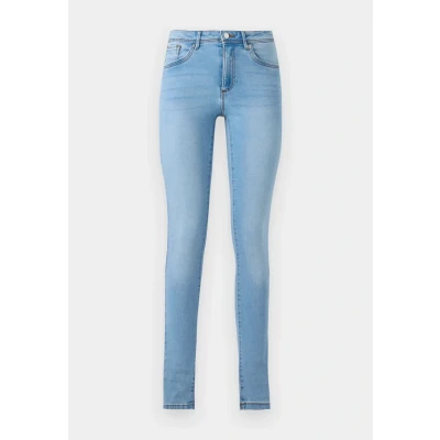 Abbildung von Vero Moda Vmtanya Piping Jeans Slim Fit, Damen, Größe: Sx32, Light blue denim