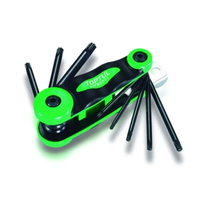 Abbildung von TOPTUL AIFB0801 Winkelschraubendrehersatz T9, T10, T15, T20, T25, T27, T30, T40