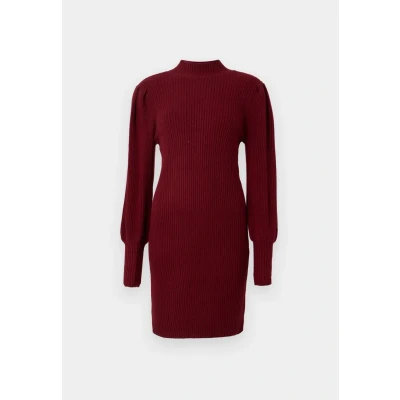 Abbildung von ONLY Onlkatia Dress Strickkleid, Damen, Größe: Small, Cabernet