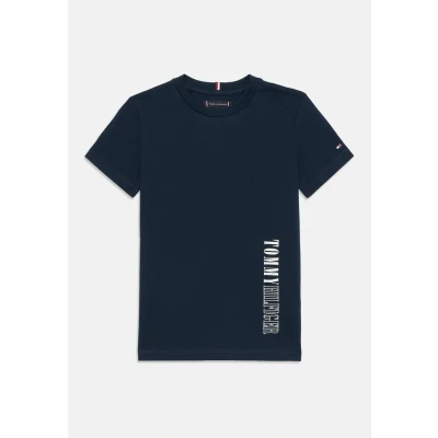 Abbildung von Tommy Hilfiger Graphic Tshirt print für Kinder, Größe: 176, Dark night navy