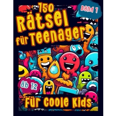 Abbildung von Rätsel für Teenager ab 12: Knobelaufgaben, Kreuzworträtsel, Labyrinthe, Sudoku, Logikrätsel &amp; Mehr Jugendliche