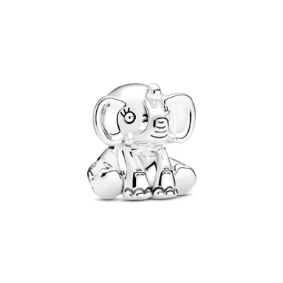 Abbildung von PANDORA Friends Ellie, der Elefant Charm Sterlingsilber