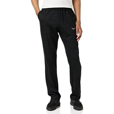 Abbildung von Trigema Herren Sporthose 637091 Jogginghose, Schwarz, XL