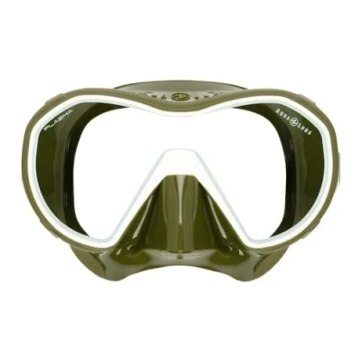 Abbildung von AQUALUNG Unisex Adult PLAZMA Masks, Dunkelgrün Olive, Einheitsgröße