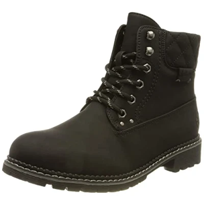 Abbildung von Rieker Damen 95122 Mode Stiefel, Black 00, 38 EU