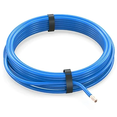 Abbildung von AUPROTEC 5m Fahrzeugleitung 2,5 mm² FLRY B Auto Kabel als Ring Farbe blau