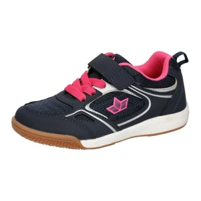 Abbildung von Lico Unisex Kinder Racine Vs Hallenturnschuhe, Marine Pink, 32 EU
