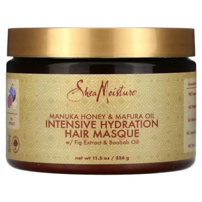 Abbildung von SHEA Moisture Manuka Honey &amp; Mafura Oil Intensive Hydration Hair Masque for Unisex 12 oz