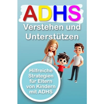 Abbildung von ADHS verstehen und unterstützen: Ein praktischer Leitfaden für Eltern, die ihrem Kind zu mehr Fokus Selbstbewusstsein verhelfen wollen