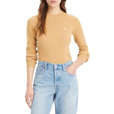 Abbildung von Levi&#039;s® Strickpullover »CREW RIB SWEATER«, mit Batwing Logo