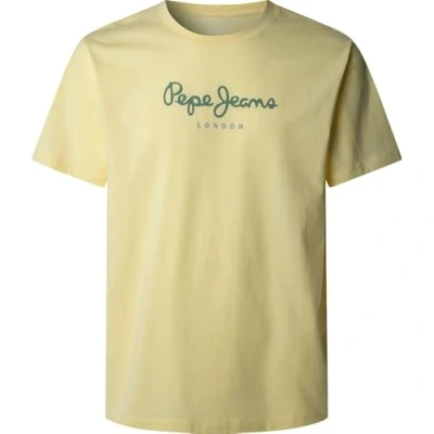 Abbildung von Pepe Jeans Herren Eggo N T Shirt, Shine Yellow, L