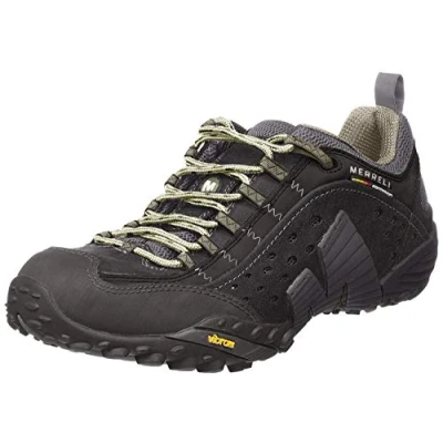 Abbildung von Merrell Herren Intercept Trekking &amp; Wanderhalbschuhe, Schwarz (Smooth Schwarz), 48 EU