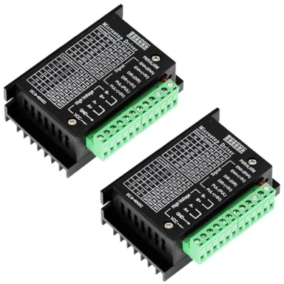 Abbildung von Schrittmotortreiber für TB6600 Nema17/23/34 4A 9 42V 32 Segmente, Geeignet 42/57/86 Typ 2/4 Phasen Schrittmotor, Schrittmotor Treiber 3D Drucker/CNC (2)