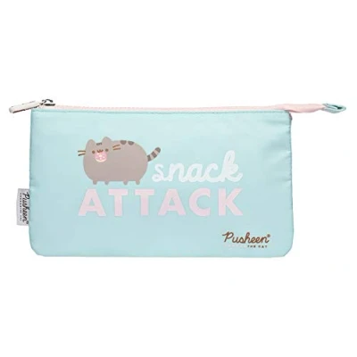 Abbildung von Grupo Erik Mäppchen Pusheen Rose Federmappe Stift Etui Schule Federmäppchen Mädchen Schlampermäppchen Jungen