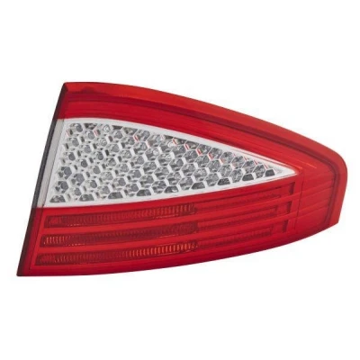 Abbildung von HELLA 9EL 176 575 021 Rückleuchte rechts äusserer Teil P21/5W, PY21W 12 ohne Glühlampen Lampenträger FORD: MONDEO 4