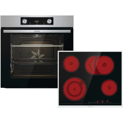 Abbildung von GORENJE Backofen Set »BOS6737E06X«, mit 1 fach Teleskopauszug, AirFry Funktion
