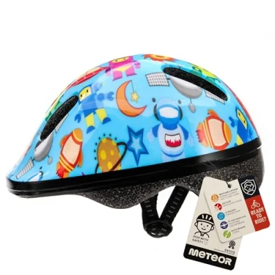 Abbildung von meteor® kinderfahrradhelm Sicherer Fahrradhelm Kinder Helm rollerhelm mädchen für Mountainbike Inliner skaterhelm BMX fahradhelm Scooter Jungen Bike Helmet