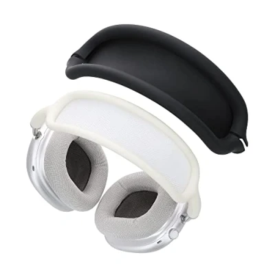 Abbildung von kwmobile Kopfband Abdeckung kompatibel mit Apple Airpods Max Headband Case Kopfhörer Schutz Schwarz