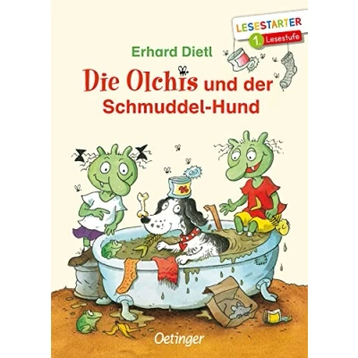 Abbildung von Die Olchis und der Schmuddel Hund (Lesestarter): Lesestarter. 1. Lesestufe. Lustiges Kinderbuch zum Einstieg ins Lesen lernen mit beliebten Reihe für Erstleser ab 6 Jahren