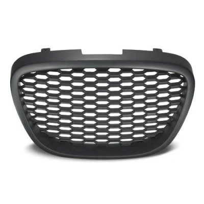 Abbildung von Waben Gitter Kühler Sport Front Rippen Grill ohne Emblem Schwarz Eintragungsfrei