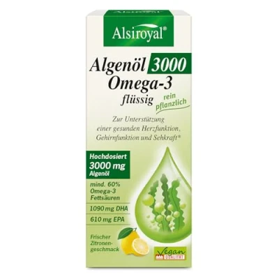Abbildung von Alsiroyal Algenöl 3000 Omega 3 flüssig