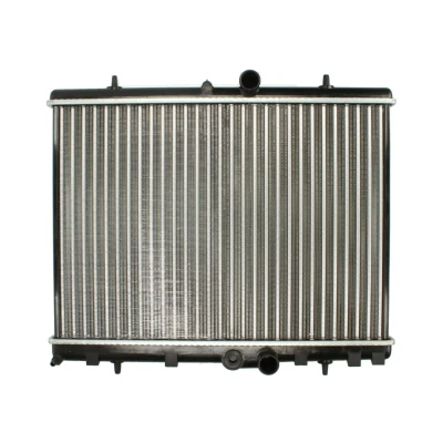 Abbildung von THERMOTEC D7P011TT Kühler, Motorkühlung für Fahrzeuge mit/ohne Klimaanlage 540 380 32 Schaltgetriebe Kühlrippen mechanisch gefügt