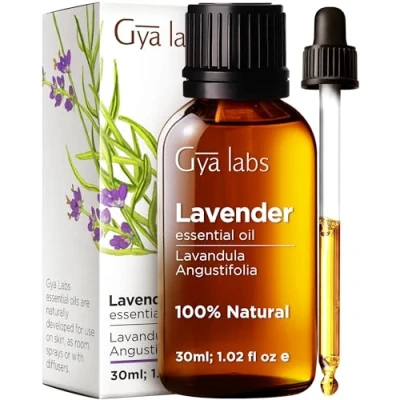 Abbildung von Gya Labs Ätherisches Lavendelöl für Diffusor 100% Reines Natürliches Haut &amp; Haare Süßer Kräuterduft (30 ml)