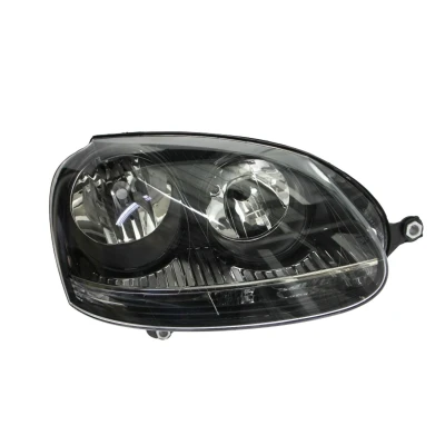Abbildung von VAN WEZEL 5893962 Scheinwerfer rechts H7/H7 chrom glasklar für Rechtsverkehr mit Stellmotor LWR PX26d VOLKSWAGEN: Golf 5, Jetta 3