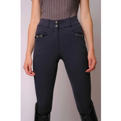 Abbildung von Montar Reithose Molly Highwaist Full Grip Navy 40