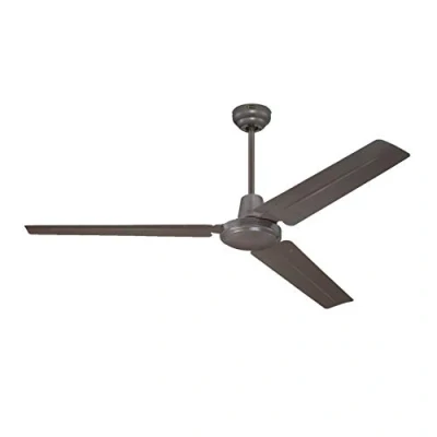 Abbildung von 142 cm Deckenventilator Industrial 78623 mit drei Flügeln in der Ausführung Espresso