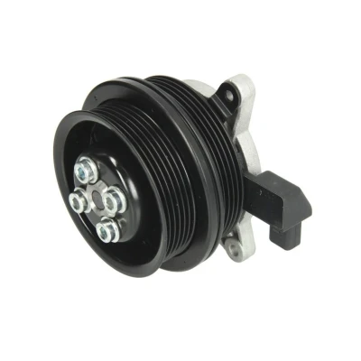 Abbildung von THERMOTEC D1W064TT Wasserpumpe mit Keilrippenriemenscheibe elektrischgesteuert VOLKSWAGEN: Golf 6, Touran I, 5, SEAT: Alhambra II, Ibiza 4