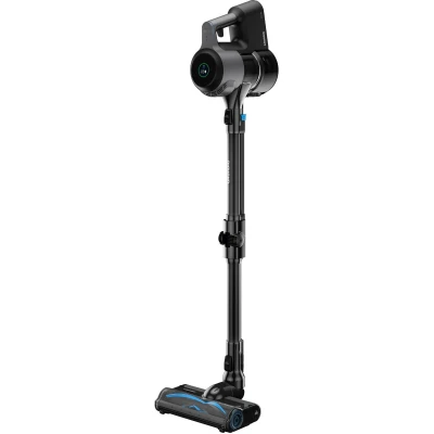 Abbildung von GRUNDIG VCP 9131 2 in 1 Akku Stielstaubsauger, 3 Saugkraftstufen, 550 Watt BLDC Motor, 28, 8 Volt Li Ion Akku, 900 ml Staubaufnahmevolumen, bis zu 60 Minuten Betriebszeit, 83 Dezibel, Grau/Schwarz