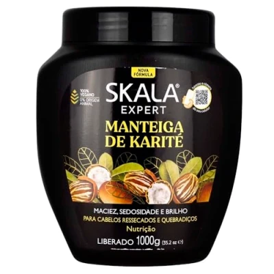 Abbildung von Skala Expert Manteiga de Karité 1 kg/Ideal für Cachaca &amp; Caipirinha Liebhaber/Top Preis im Brasilien Shop, Farbe B, kg Packung
