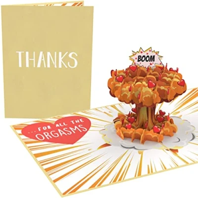 Abbildung von PopLife Explosion Thank You For All The... 3D Pop Up Karte