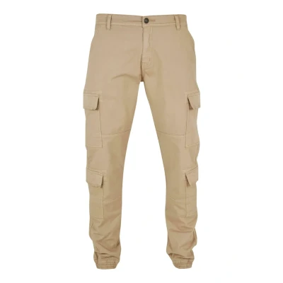 Abbildung von Urban Classics Herren TB6351 Double Cargo Twill Jogging Pants Hose, warmsand, 30