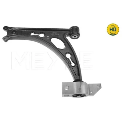 Abbildung von MEYLE 116 050 0032/HD Querlenker Quality mit Gummilager, ohne Trag /Führungsgelenk Vorderachse links Stahlguss VOLKSWAGEN: GOLF 5, 6